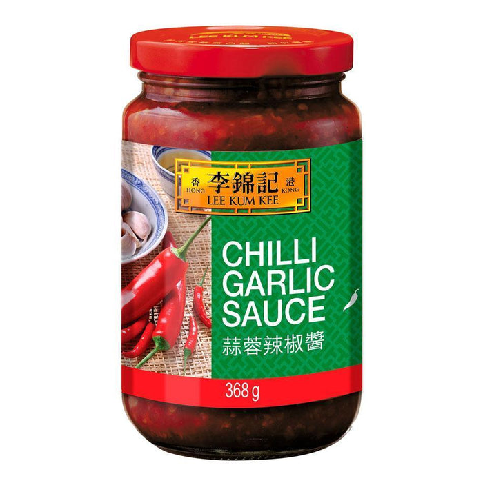 LEE KUM KEE CHILLI GARLIC SAUCE 368G 李錦記蒜蓉辣椒醬