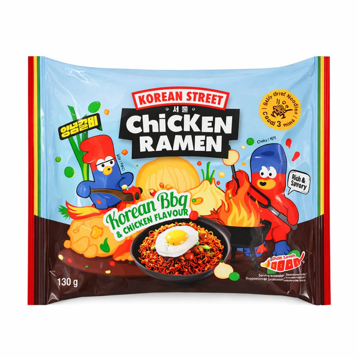 KOREAN STREET KOREAN BBQ CHICKEN RAMEN 128G