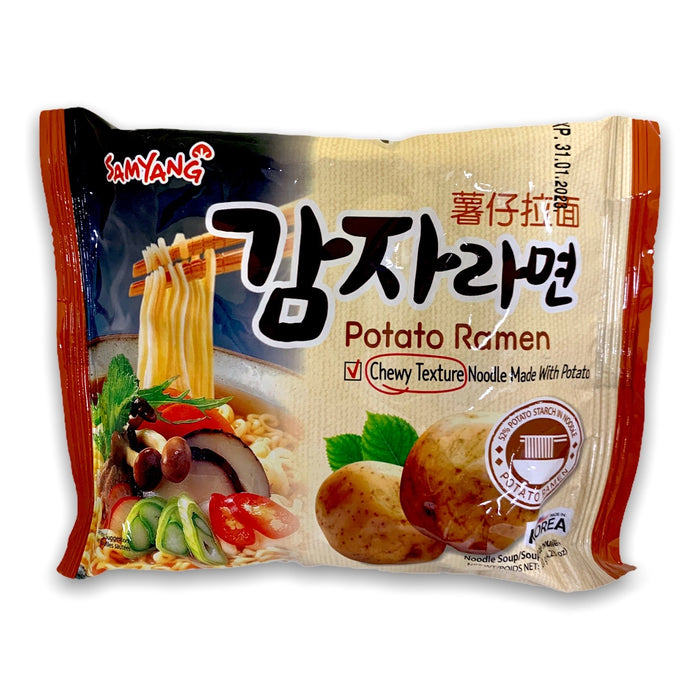 SAMYANG POTATO RAMEN NOODLE 120G  薯仔拉麵