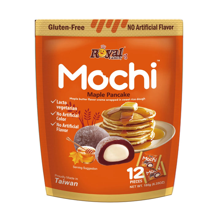 ROYAL FAMILY MAPLE PANCAKE MOCHI 180G