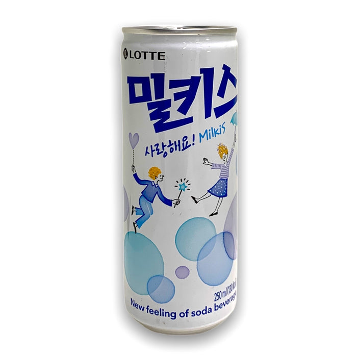 乐天 Milkis 乳味汽水 – 250ml  罐装