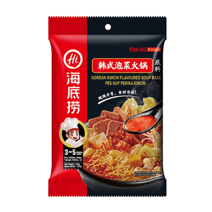 HAIDILAO KOREAN KIMCHI SOUP HOT POT BASE 200G