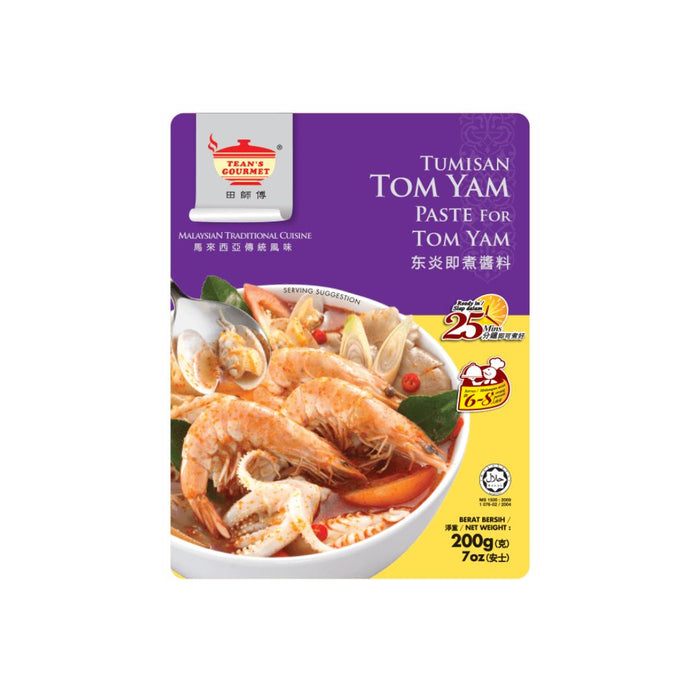 TEAN'S GOURMET TOM YAM PASTE 200G
