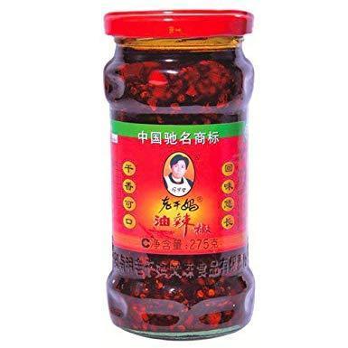 LAOGANMA CHILLI PEANUTS IN SOYBEAN OIL 275G 老干媽 油辣椒