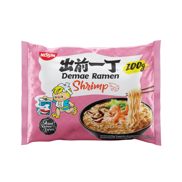 NISSIN DEMAE RAMEN SHRIMP 100G
