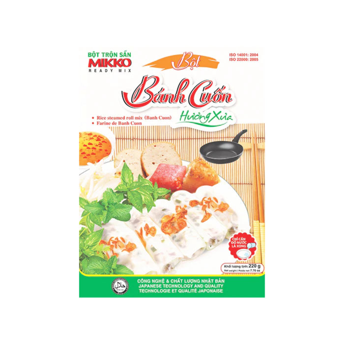 MIKKO STEAMED RICE ROLL FLOUR 220G