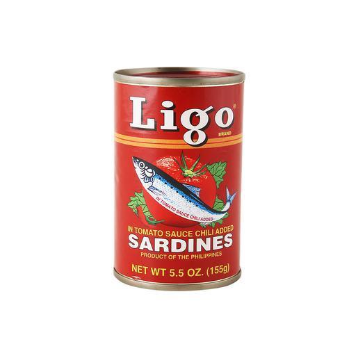 LIGO SARDINES IN CHILLI TOMATO SAUCE 155G