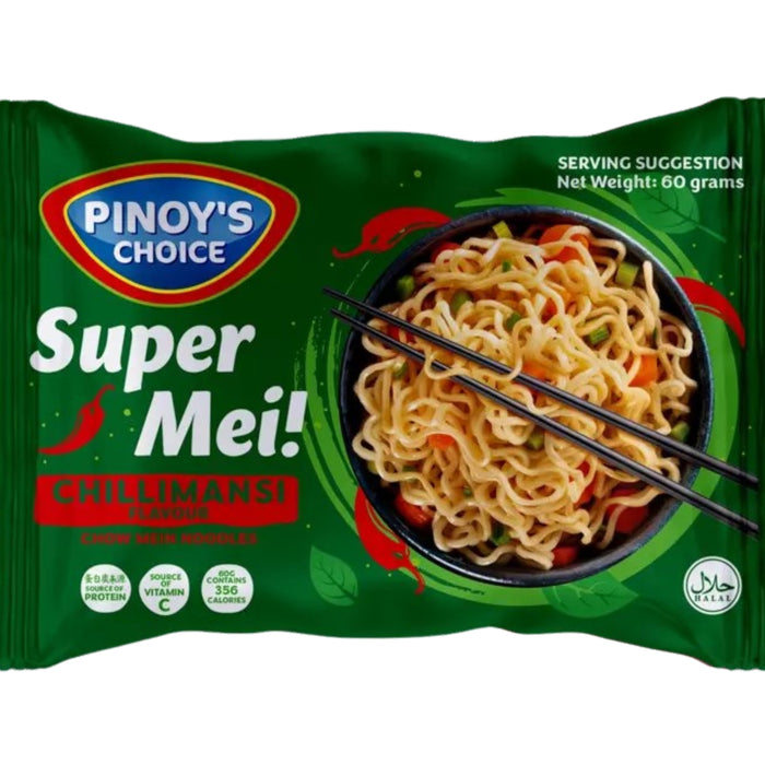 PINOY'S CHOICE CHILLIMANSI SUPER MEI! NOODLES 60G
