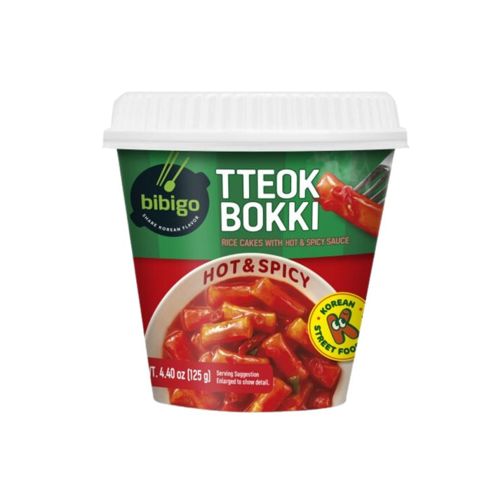 BIBIGO HOT & SPICY TTEOKBOKKI CUP 125G