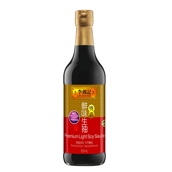 LEE KUM KEE PREMIUM LIGHT SOY SAUCE 500ML 李錦記 特級鮮味生抽