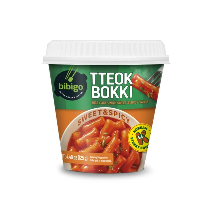 BIBIGO SWEET & SPICY ORIGINAL TTEOKBOKKI CUP 125G