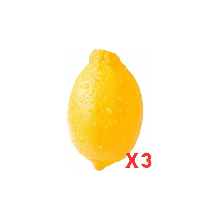 新鲜柠檬3颗