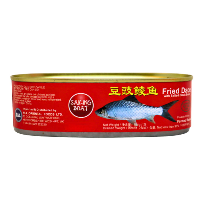 SAILING BOAT FRIED DACE SALTED BLACK BEANS 184G