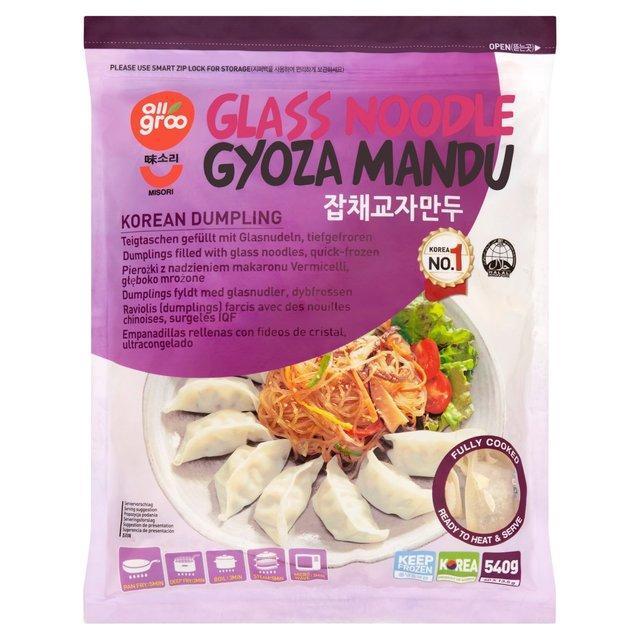 ALLGROO GLASS NOODLE GYOZA DUMPLING 540G 韩国薯粉饺子