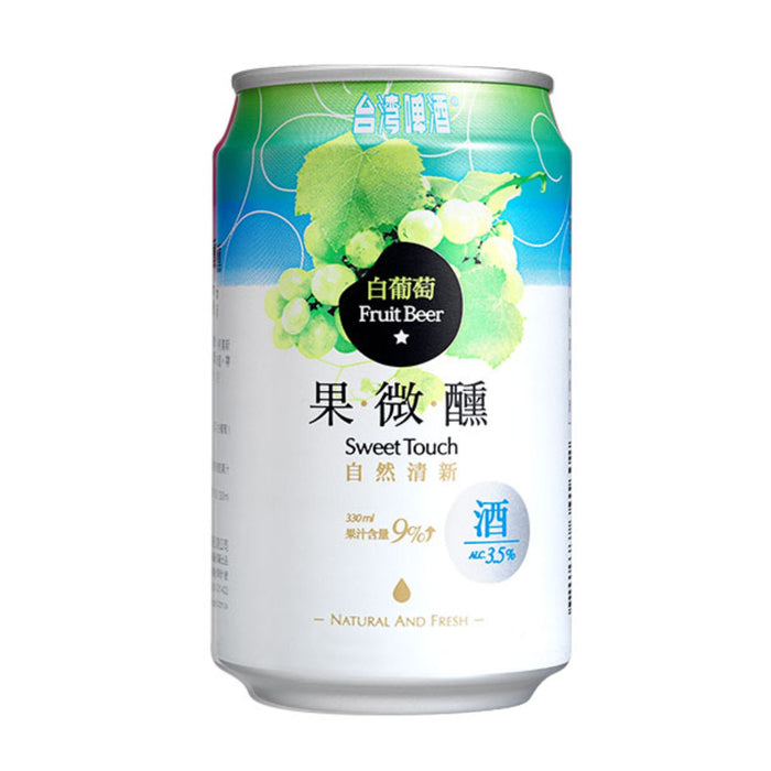 SWEET TOUCH WHITE GRAPE FRUIT BEER 330ML