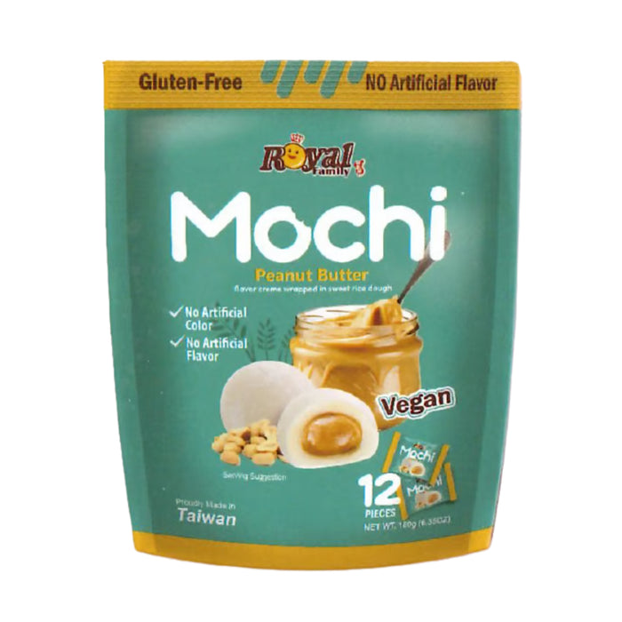 ROYAL FAMILY PEANUT BUTTER MOCHI 180G