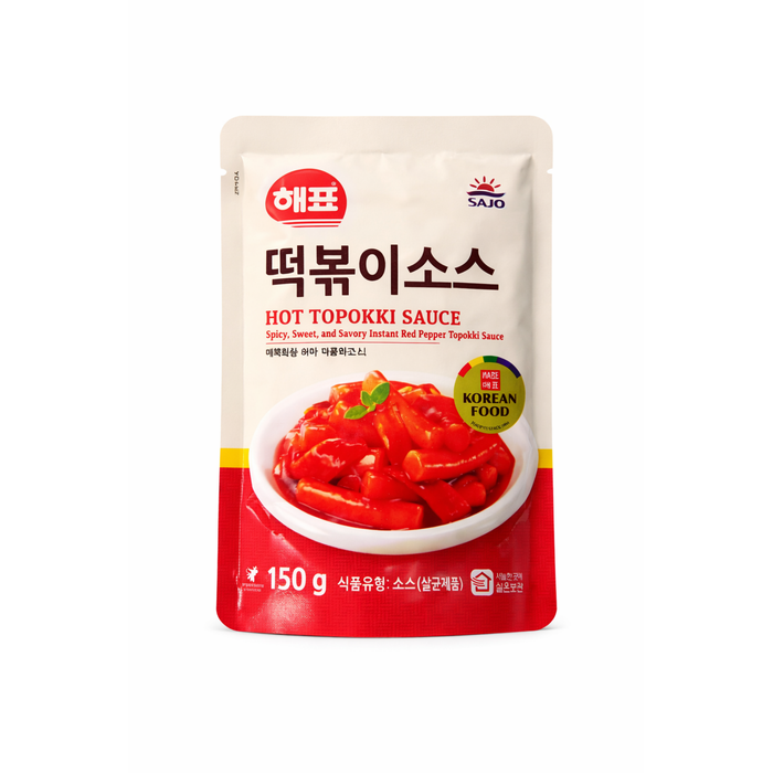 SAJO HAEPYO HOT TOPOKKI SAUCE 150G