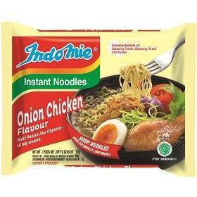 INDOMIE ONION CHICKEN FLAVOUR AB-EB 75G