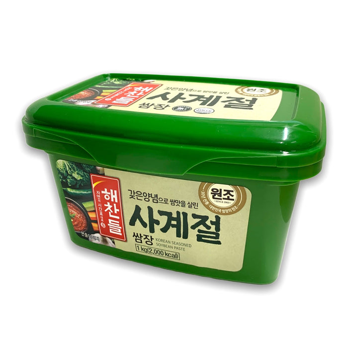 CJ HAECHANDLE SEASONED SOYBEAN PASTE (SAGYEGEOL) - 1KG