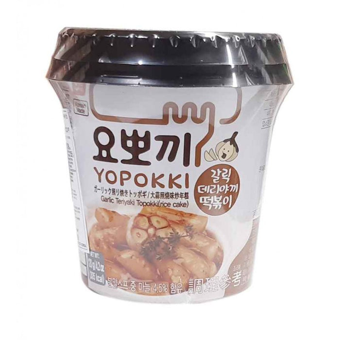 YP YOPOKKI YOPOKKI TTEOKBOKKI 杯（蒜味照烧） - 120G