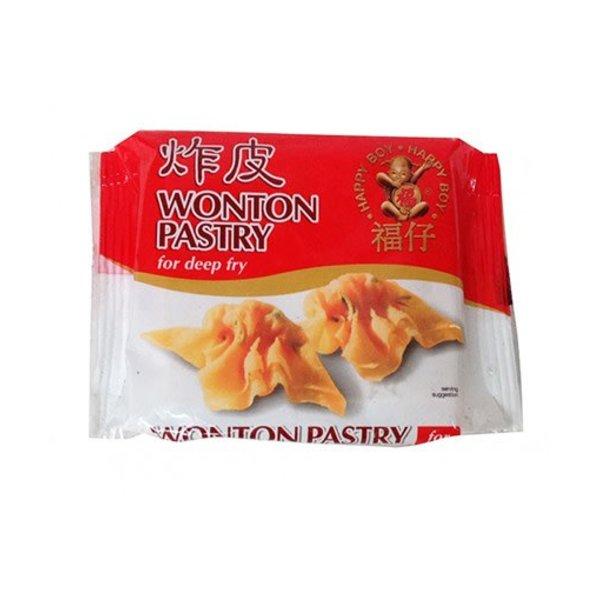 HAPPY BOY WONTON PASTRY FOR DEEP FRY 250G 福仔云吞炸皮
