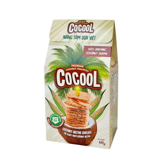 COCOOL COCONUT NECTAR CRACKER 60G