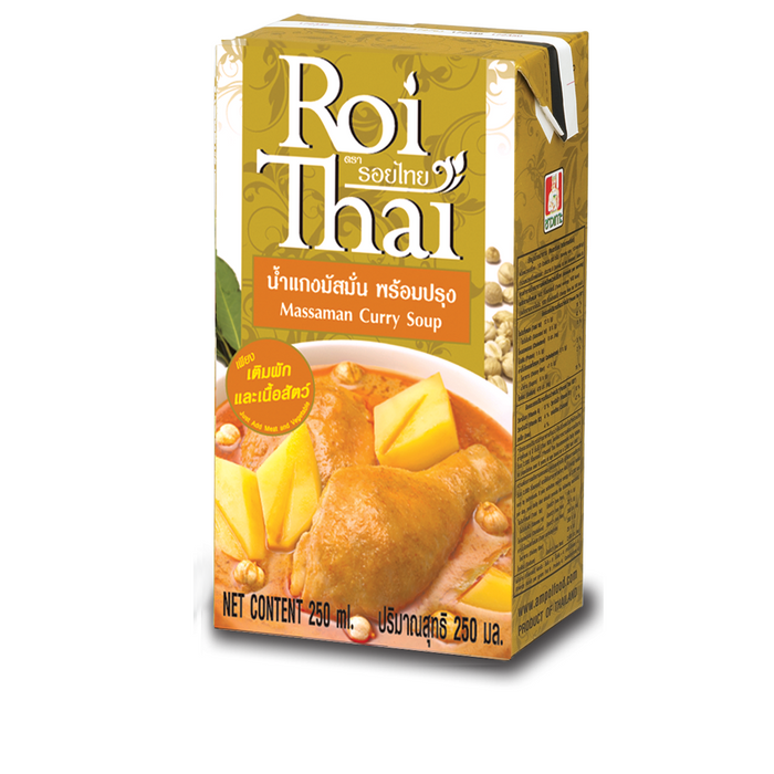 ROI THAI CURRY SOUP MASSAMAN 250ML