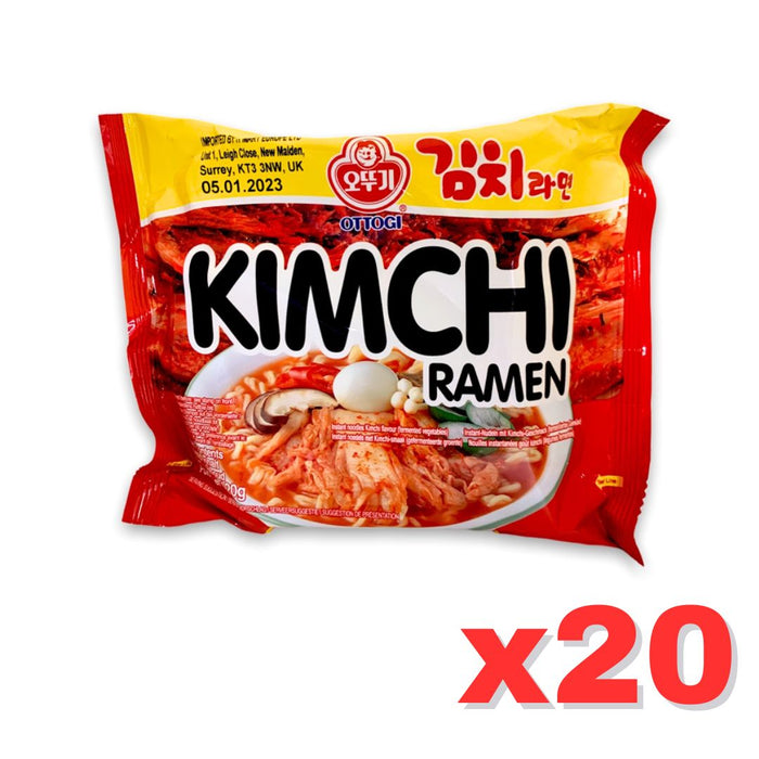 OTTOGI KIMCHI RAMEN, CASE OF 20