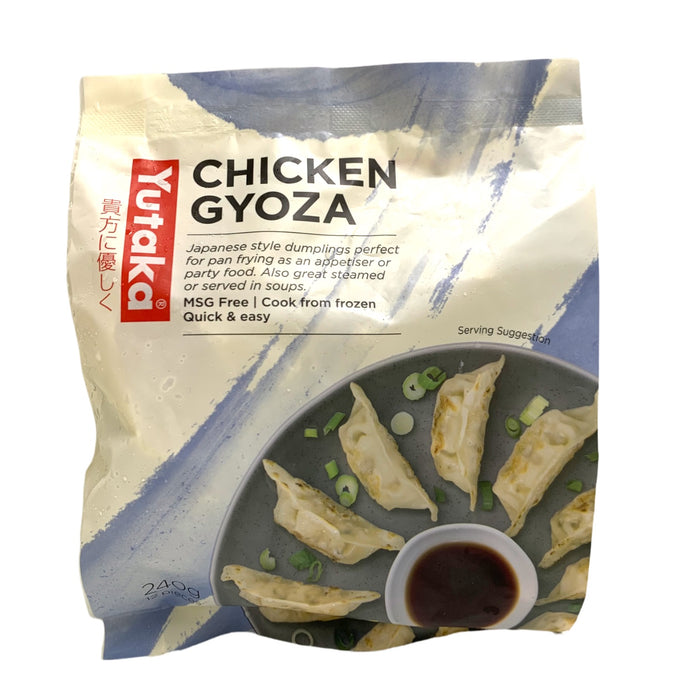 YUTAKA 12 CHICKEN GYOZAS 240G