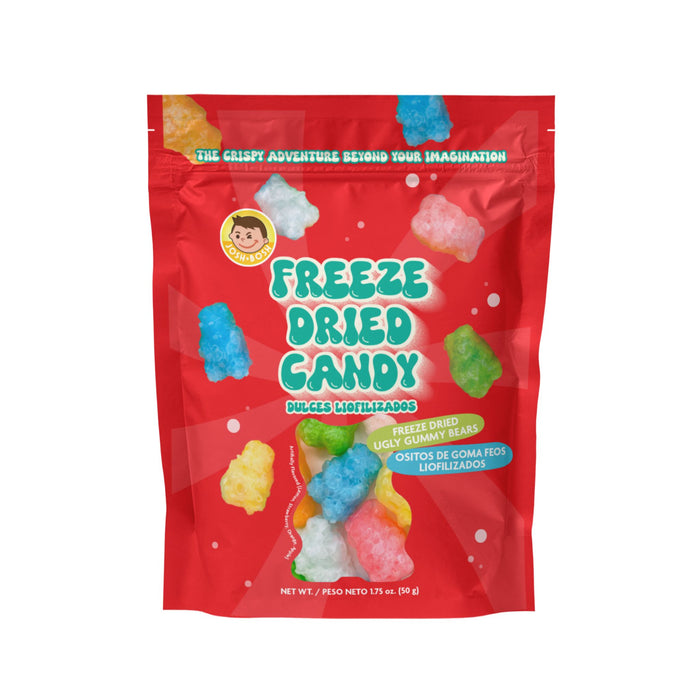 POCAS JOSH BOSH UGLY GUMMY BEARS FREEZE DRIED CANDY 50G