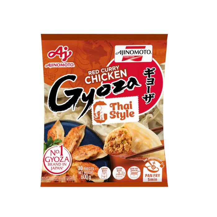 AJINOMOTO THAI STYLE RED CURRY CHICKEN GYOZA 600G