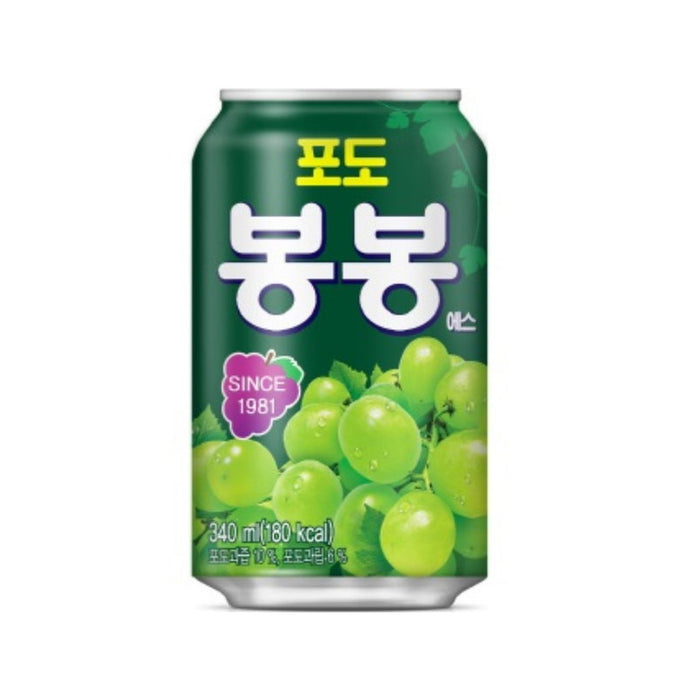 HAITAI BON BON 葡萄汁饮料（带囊）-340ML