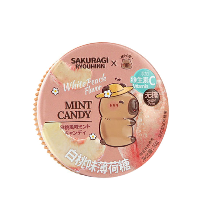 SAKURAGI X RYOUHINN WHITE PEACH MINT CANDY 16G