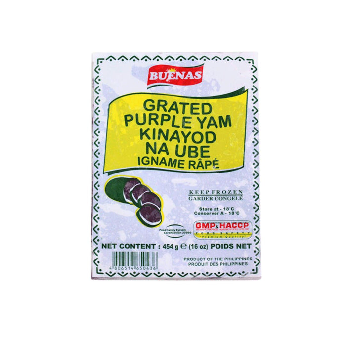 BUENAS GRATED PURPLE UBE YAM 454G