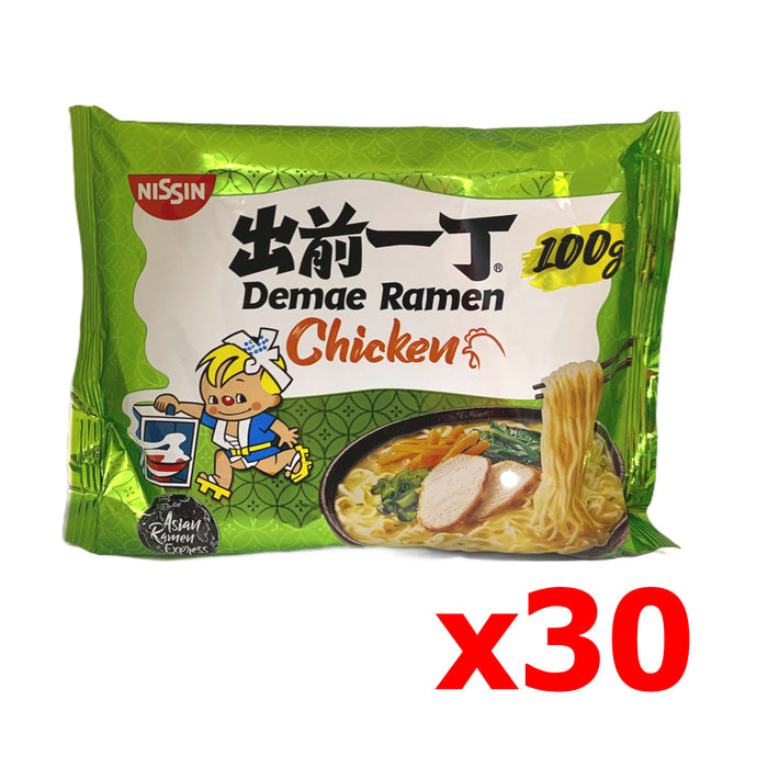 NISSIN CHICKEN NOODLE, Case of 30 - 30 X 100G