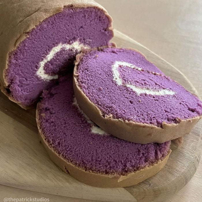 CHINA COURT TARO SWISS ROLL 香芋瑞士卷 (Approx. 2-3 Days Shelf Life. Dispatched Tues-Thurs)