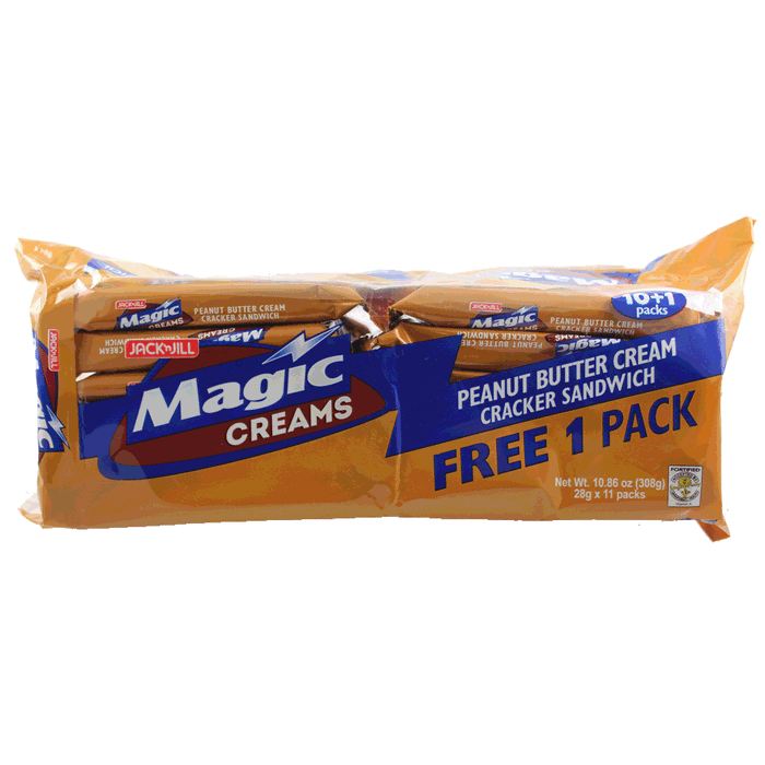 JACK'N JILL MAGIC FLAKES PEANUT BUTTER CRACKER 280G