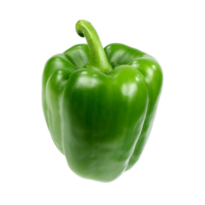 FRESH 1 SINGLE GREEN PEPPER - Dispatched Monday To Thursday
