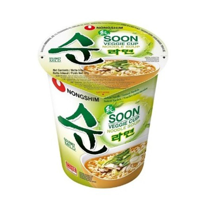 NONGSHIM SOON VEGGIE CUP NOODLE 67G