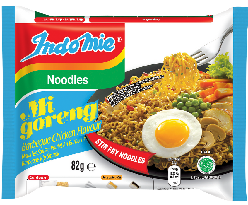 INDOMIE GORENG BBQ CHICKEN GBC - 80G