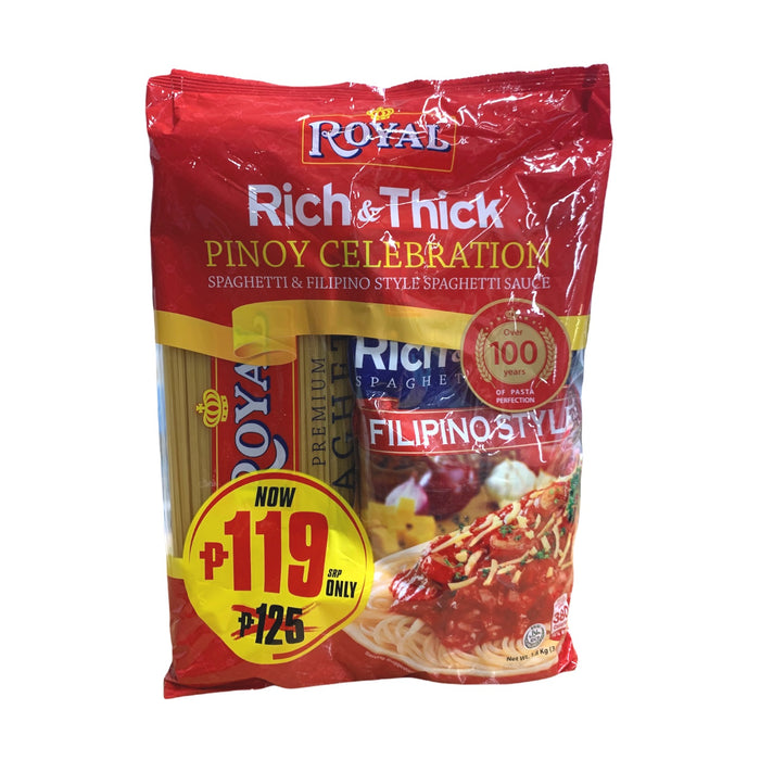 WHITE KING ROYAL RICH AND THICK FILIPINO STYLE SPAGHETTI SAUCE - 1KG+800G