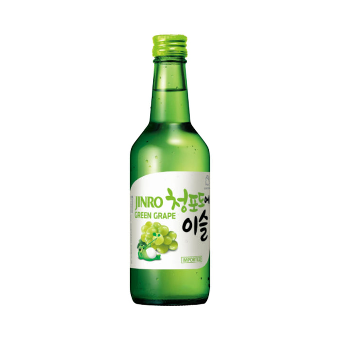 JINRO GREEN GRAPE SOJU 13% 350ML