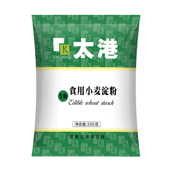 TAIGANG EDIBLE WHEAT FLOUR STARCH 200G 太港小麦淀粉