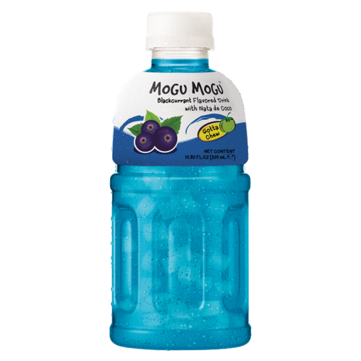 MOGU MOGU 黑加侖椰果飲料 320ML