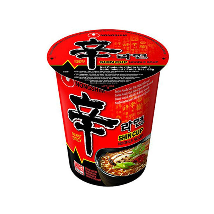 NONGSHIM SHIN RAMYUN CUP NOODLE 86G (BBD 07/25)