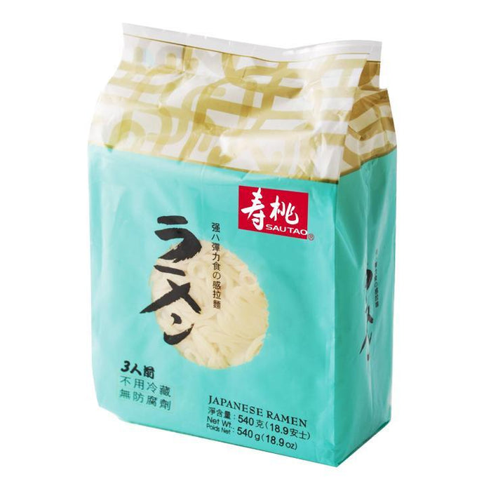 SAU TAO JAPANESE RAMEN NOODLES 540G 壽桃日本拉麵
