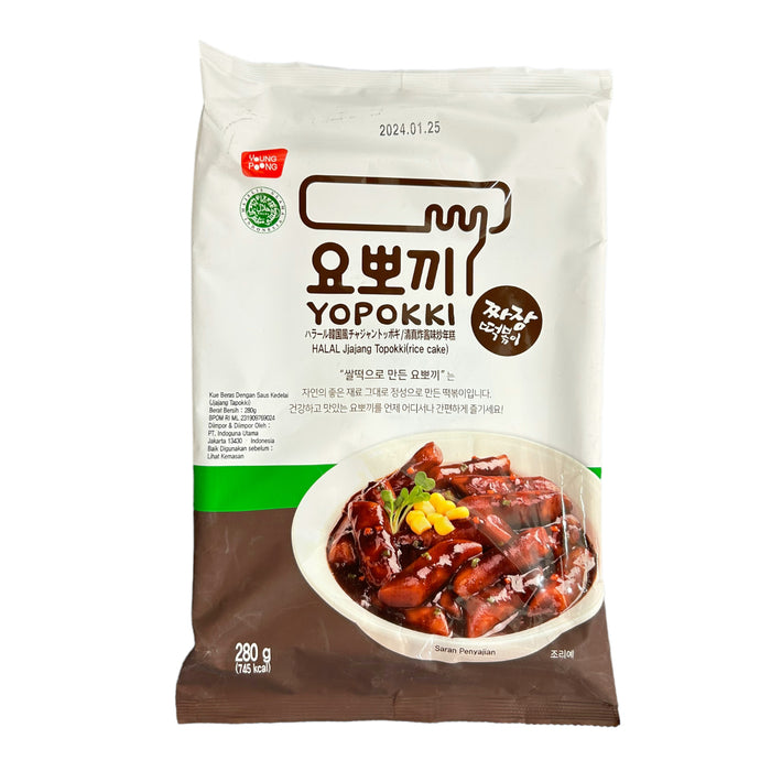 YOUNG POONG YOPOKKI HALAL JJAJANG TOPOKKI - 280G