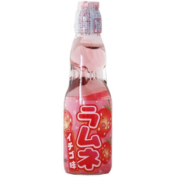HATAKOSEN STRAWBERRY RAMUNE SODA 200G