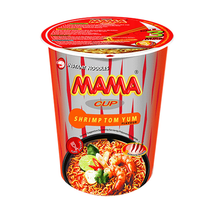 MAMA SHRIMP TOM YUM CUP NOODLE 70G