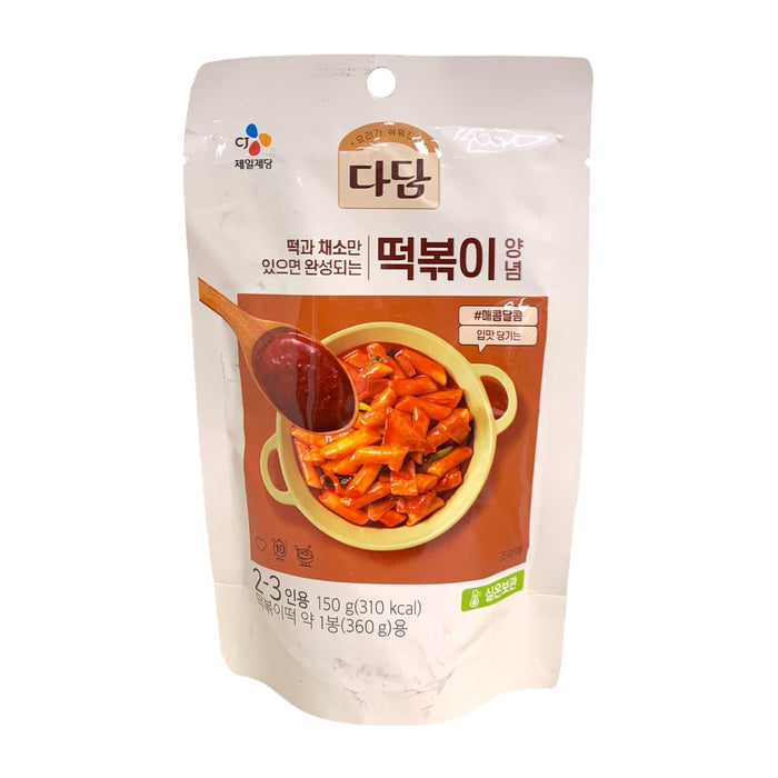 CJ BEKSUL SWEET & SPICY TOPOKKI HOT SAUCE 150G 韓式炒年糕醬